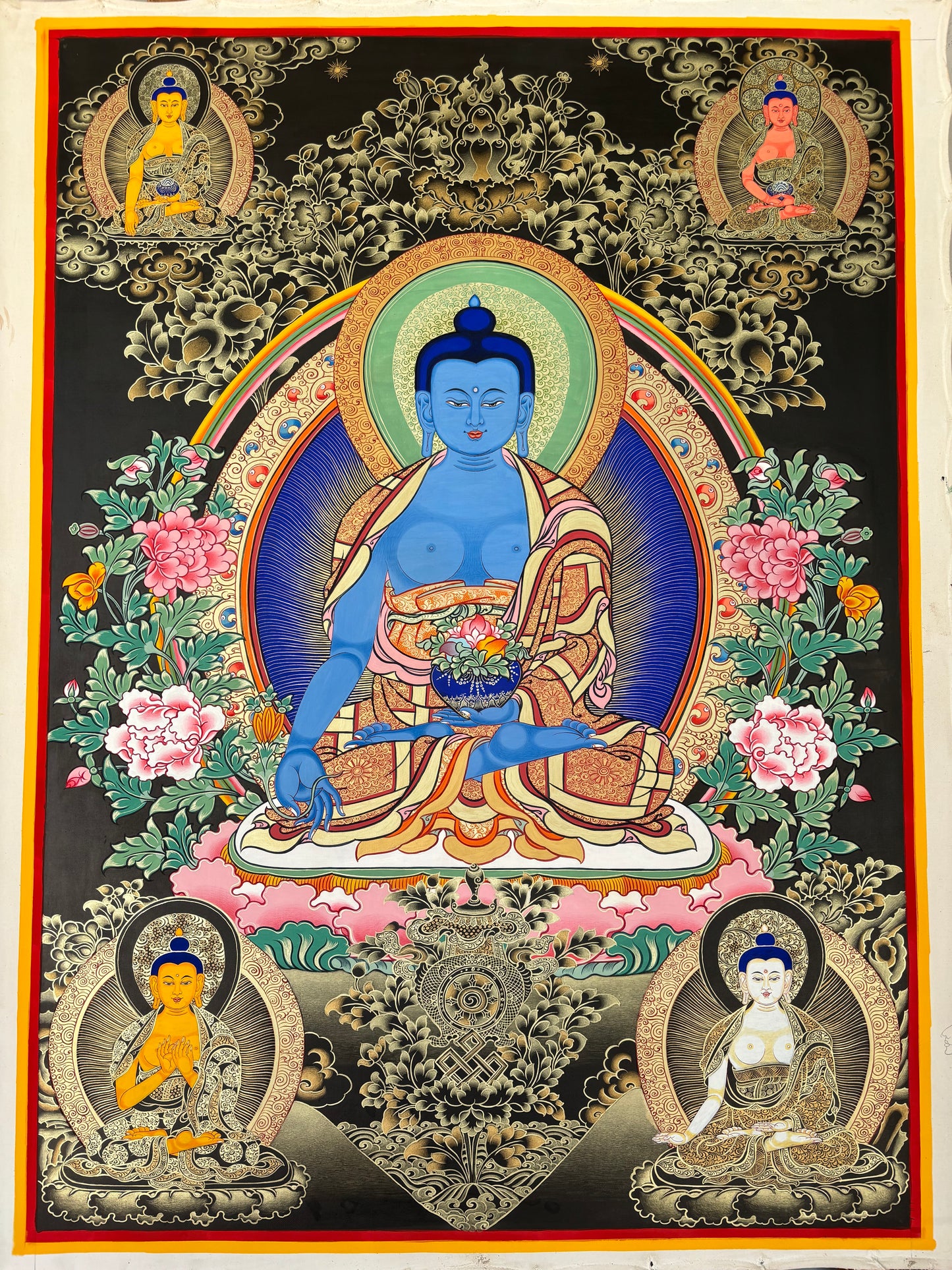 1Medicine Buddha Thangka80*60